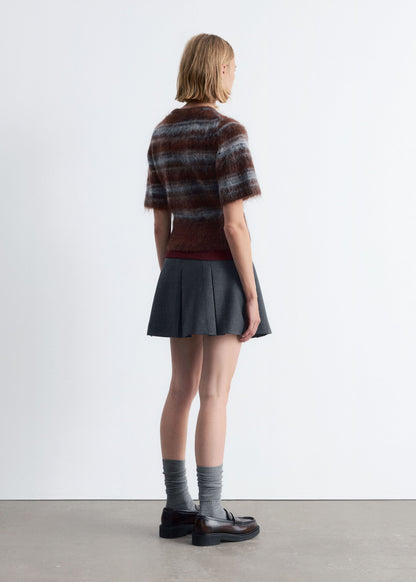 Brushed-Knit T-Shirt