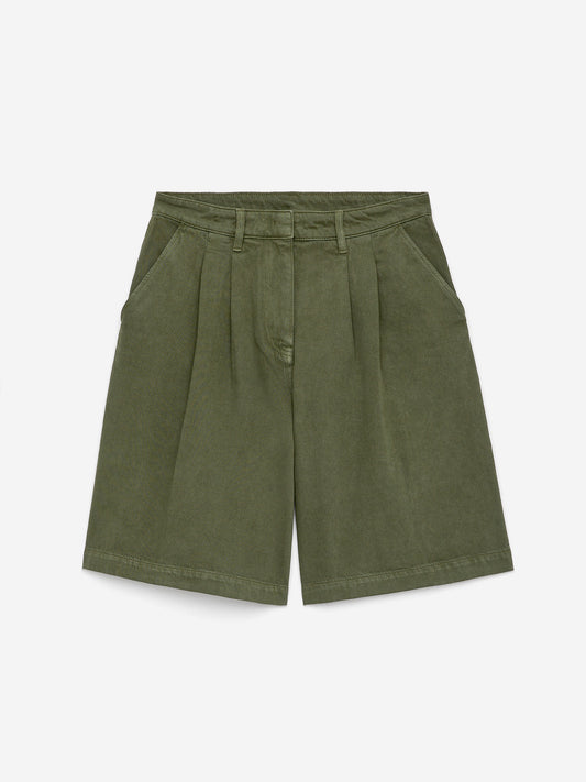 Pleated Shorts