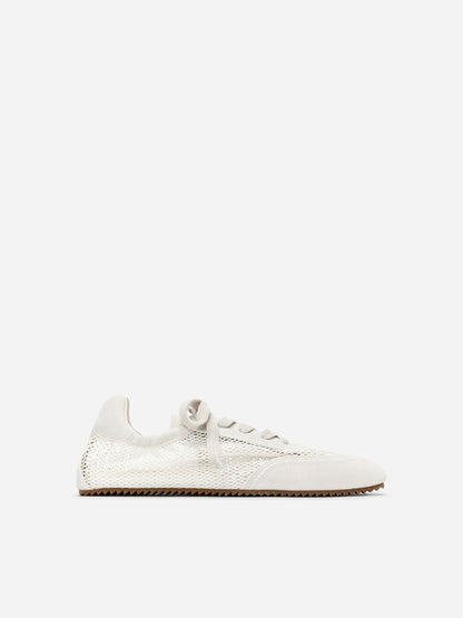 Mesh-Suede Trainers