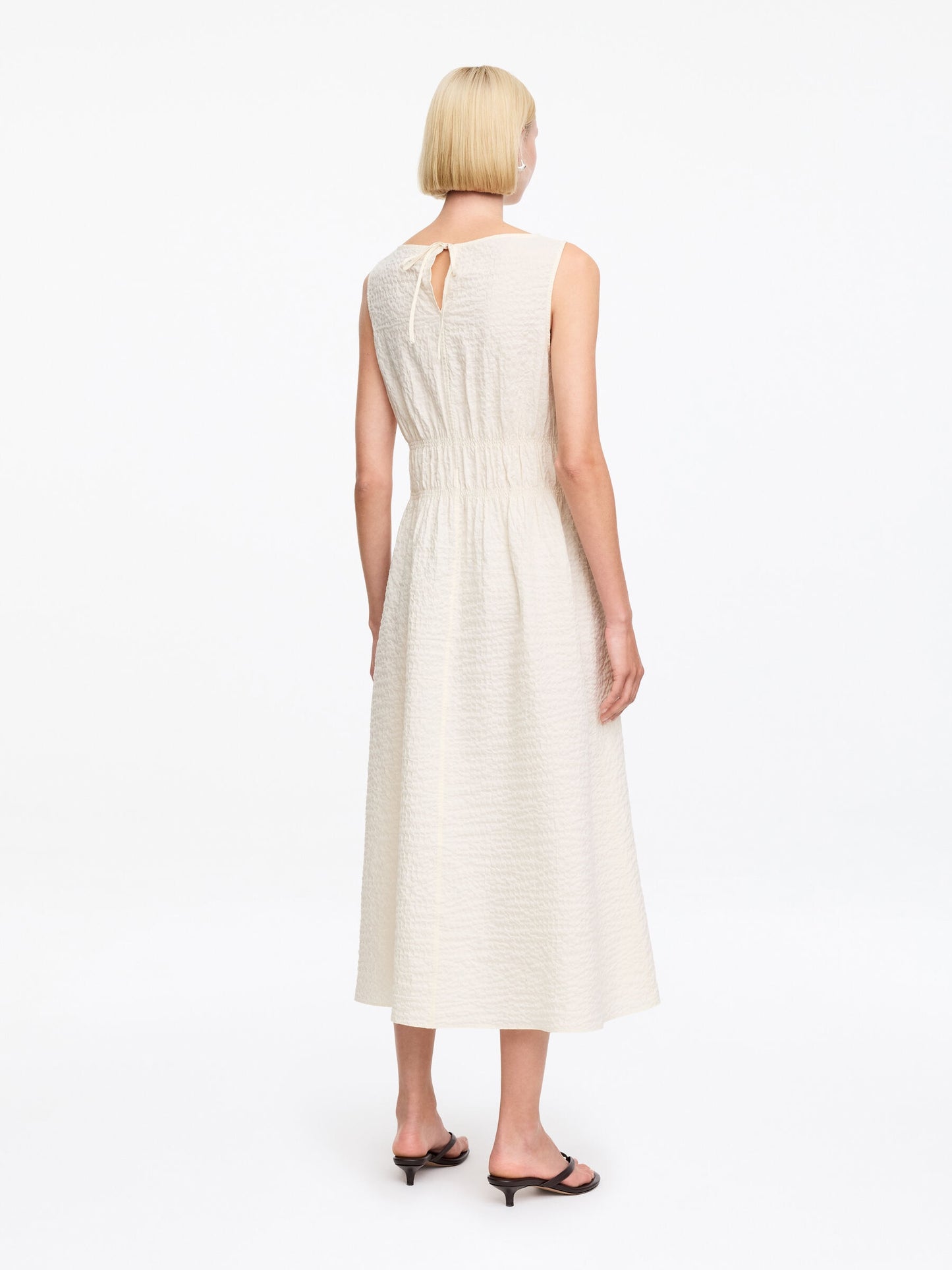 Seersucker Dress