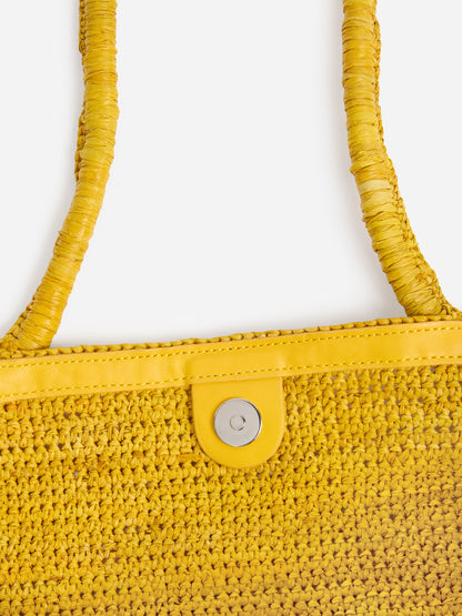 Raffia Tote Bag