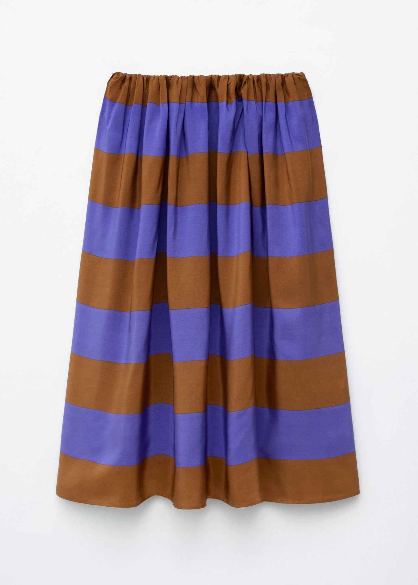 Silk Midi Skirt