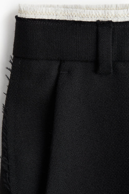 Wool skirt