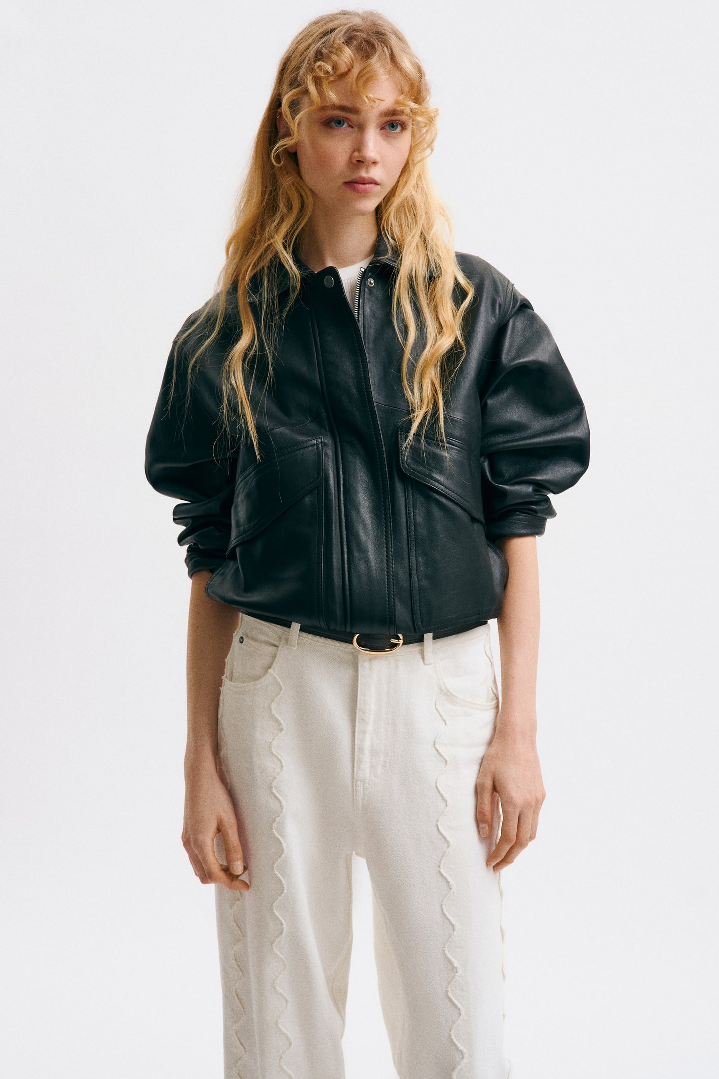 Flared Regular Waist Jeans