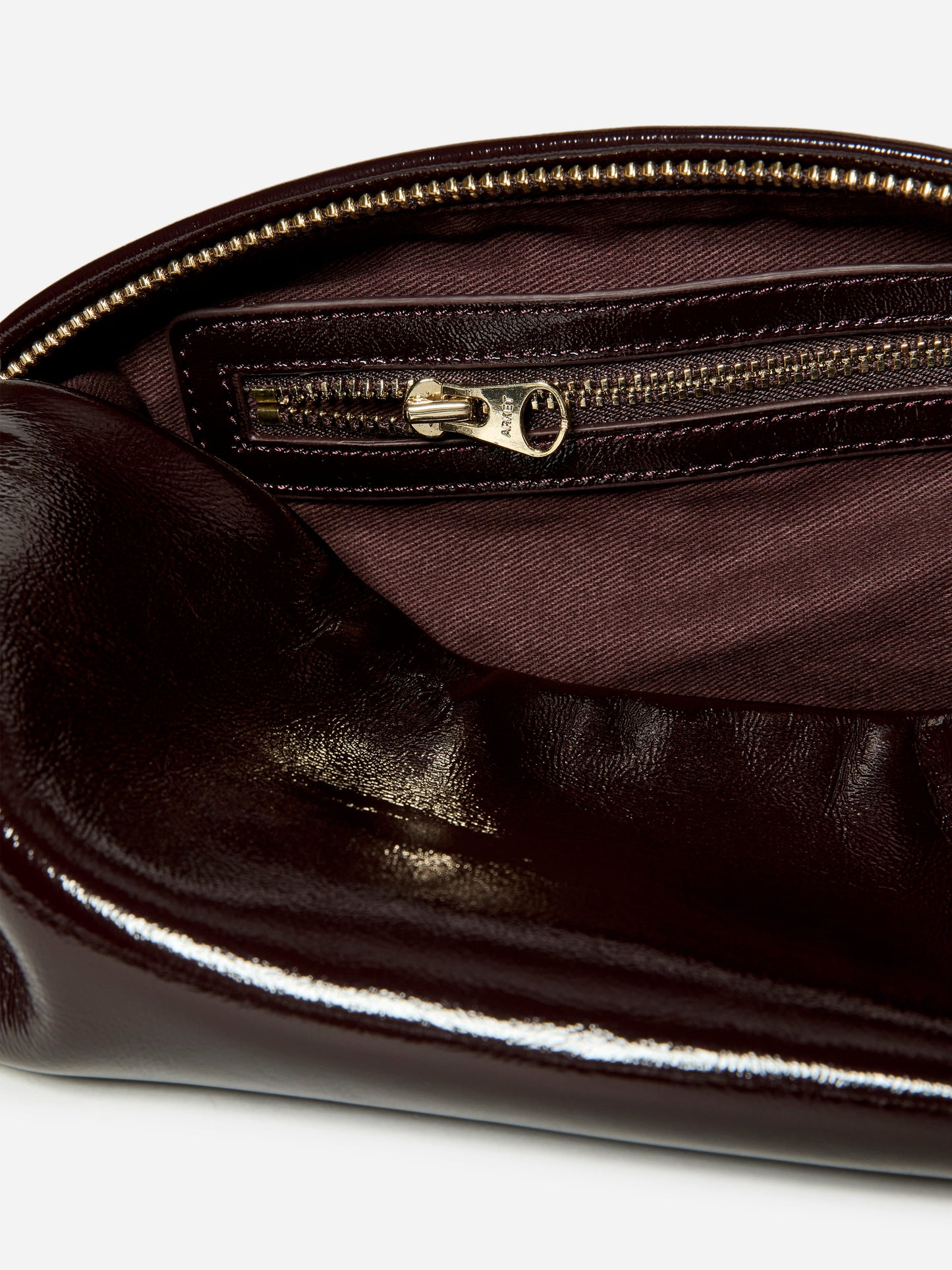 Lacquered Crossbody Bag