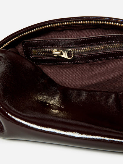 Lacquered Crossbody Bag