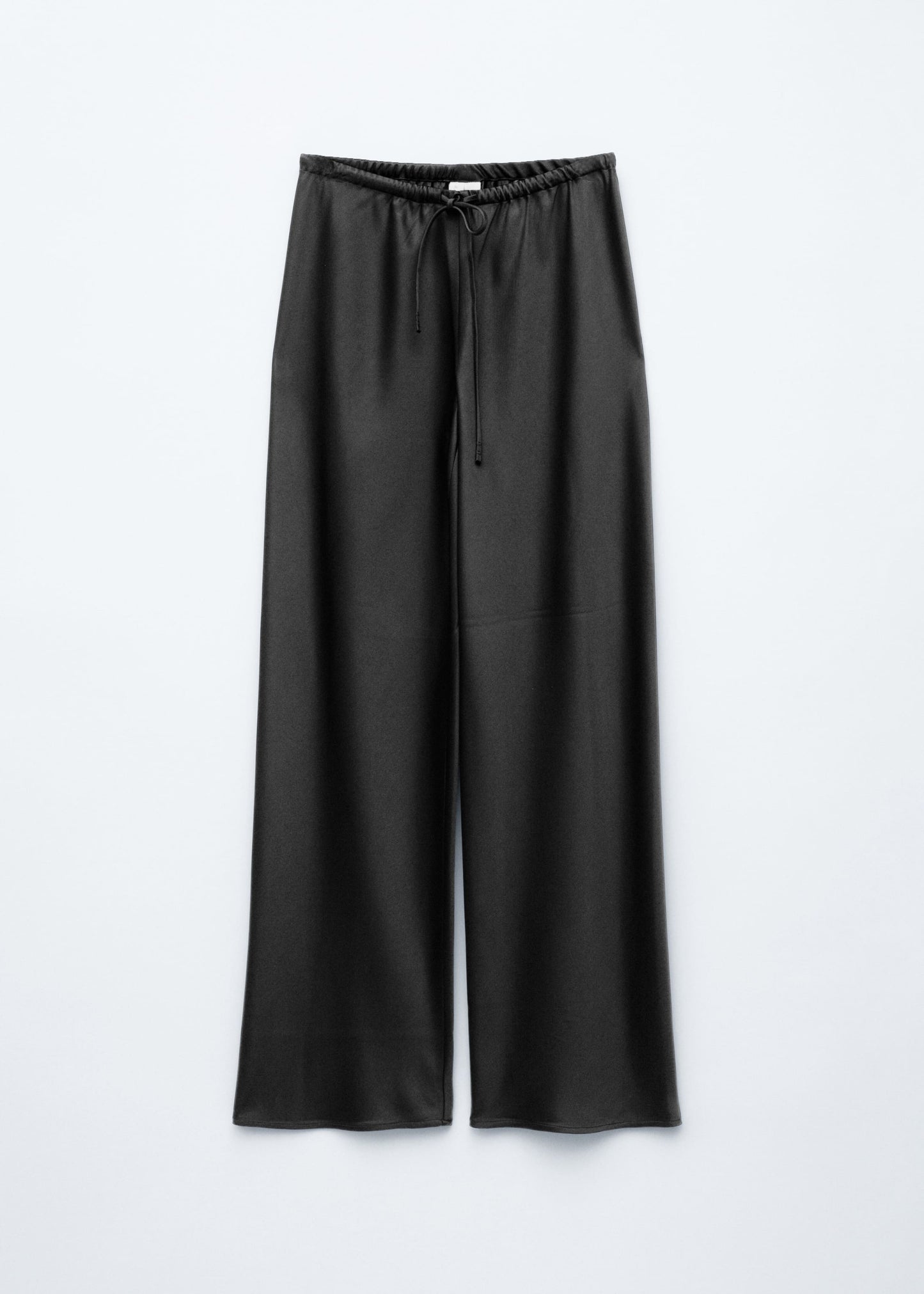 Drawstring Satin Trousers