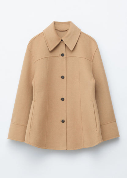 Tapered Wool Jacket