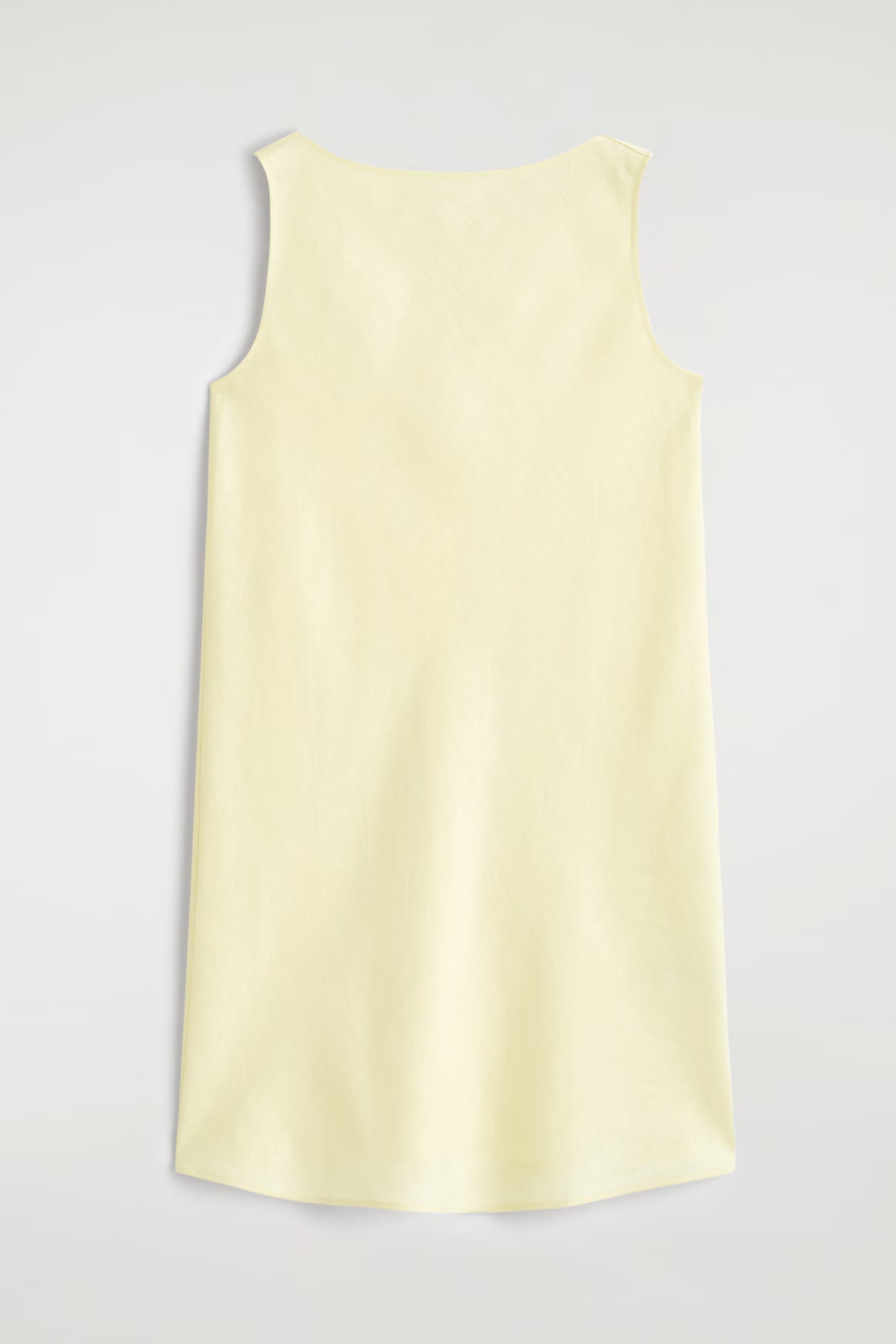 Tailored linen mini dress