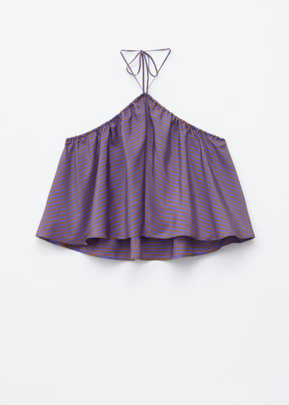 Silk Halterneck Top