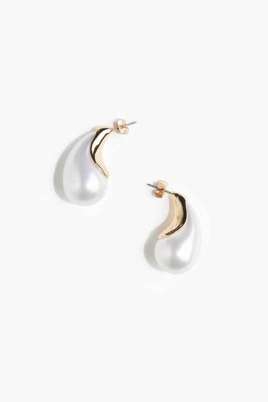 Statement droplet earrings