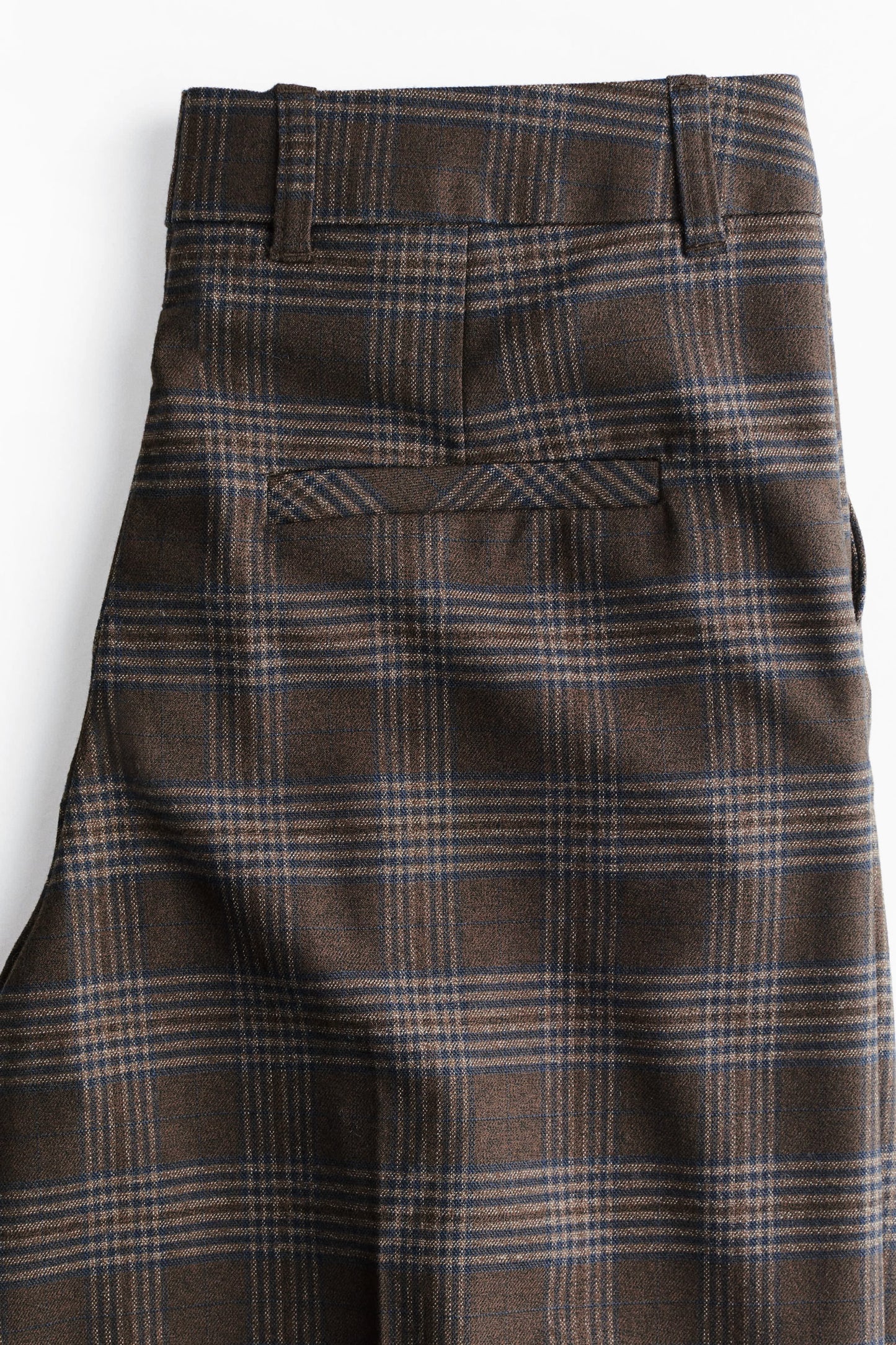 Wide tailored trousers