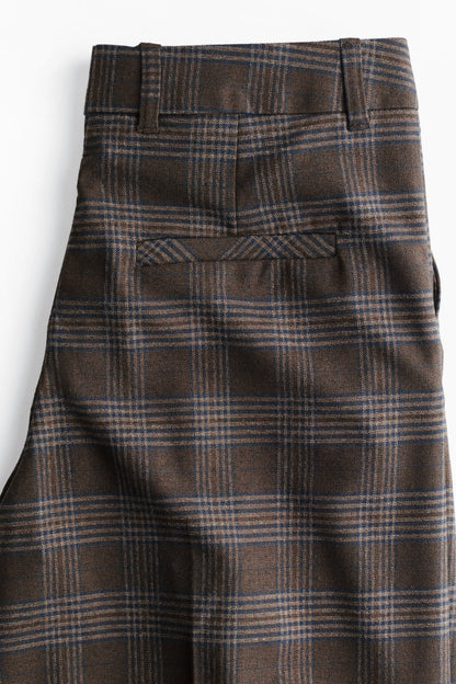 Wide tailored trousers