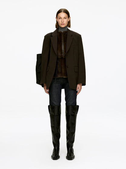 Over-The-Knee Leather Boots