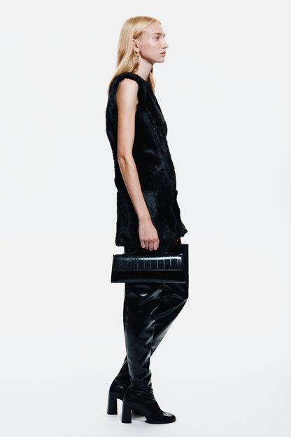 Zip-back dress