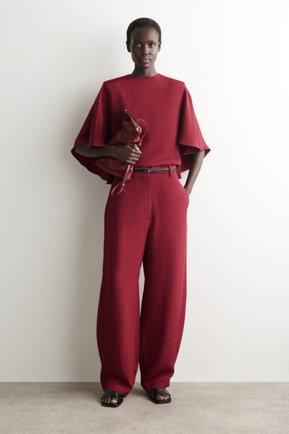 Silk Tulip Trousers