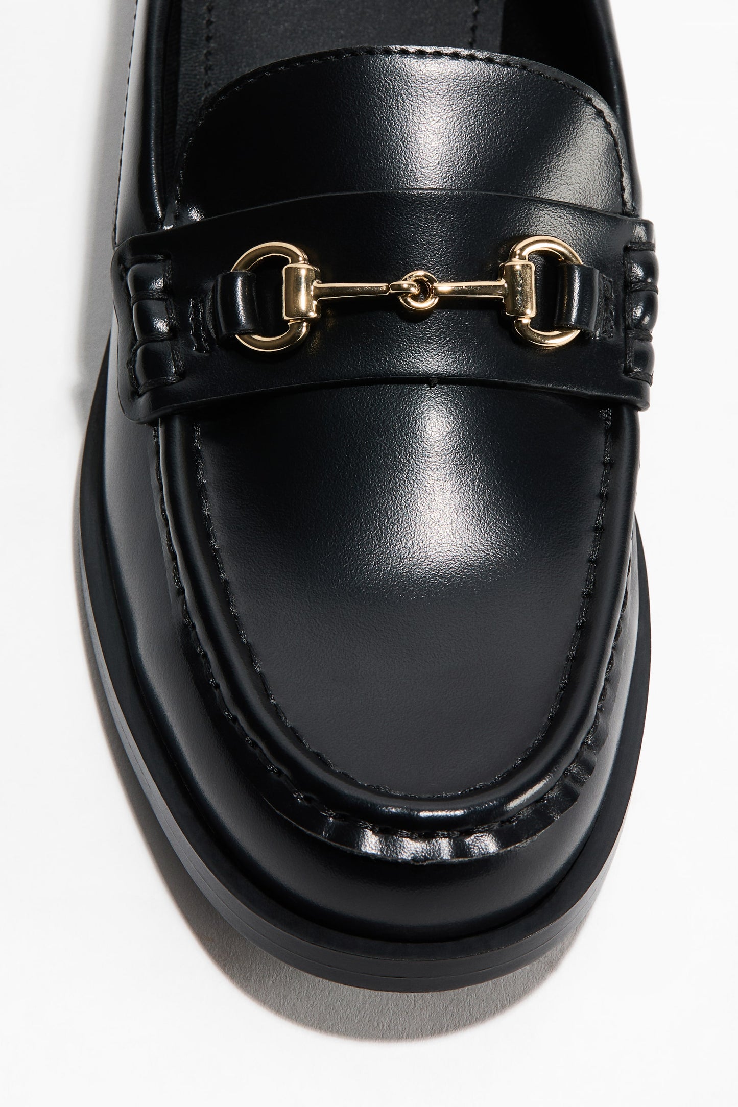 Faux Leather Loafers