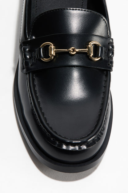 Faux Leather Loafers