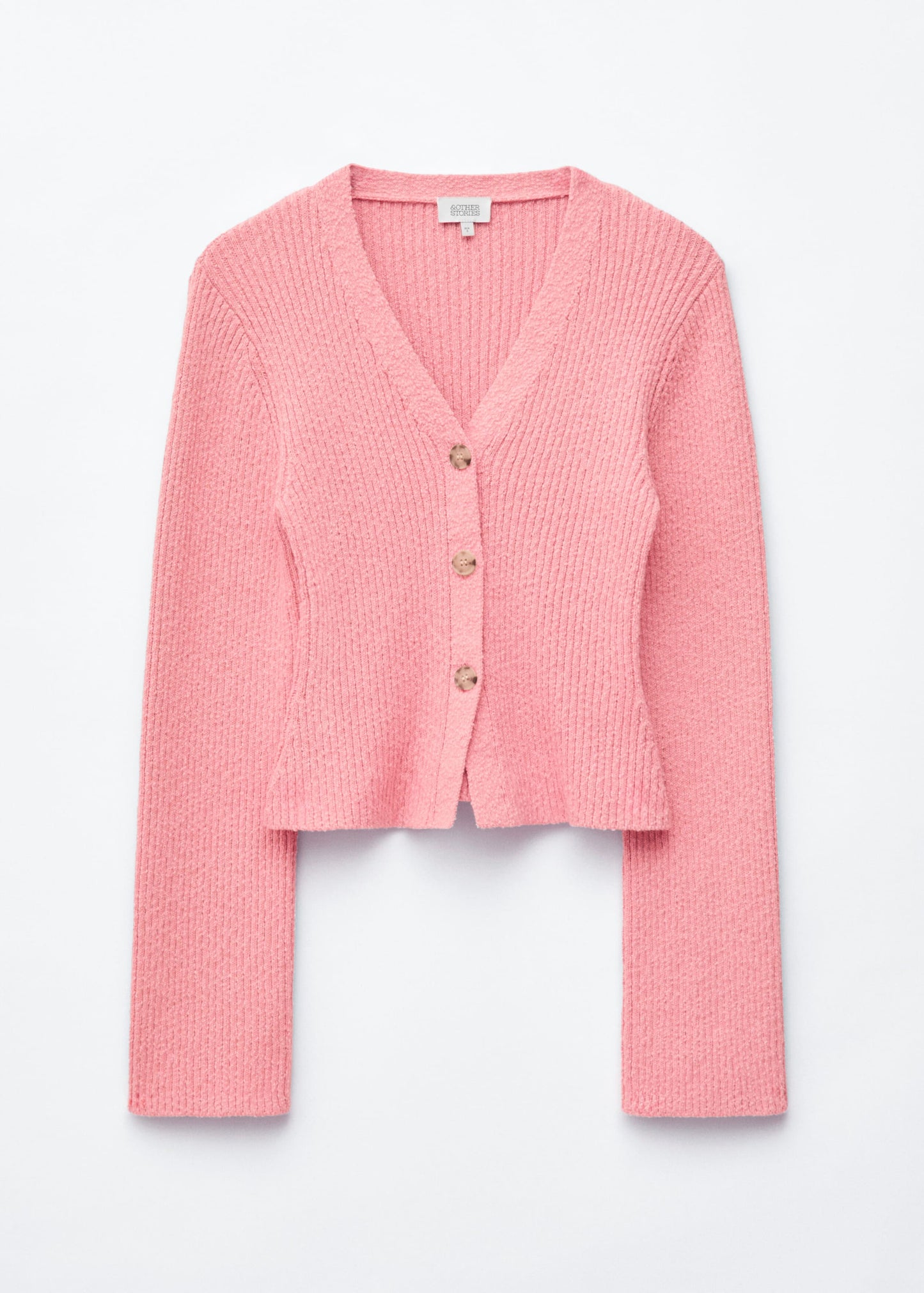 Ribbed Cotton Cardigan