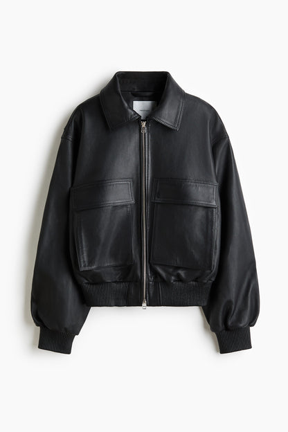 Leather jacket