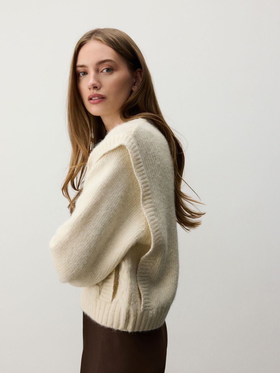 Wool blend jumper