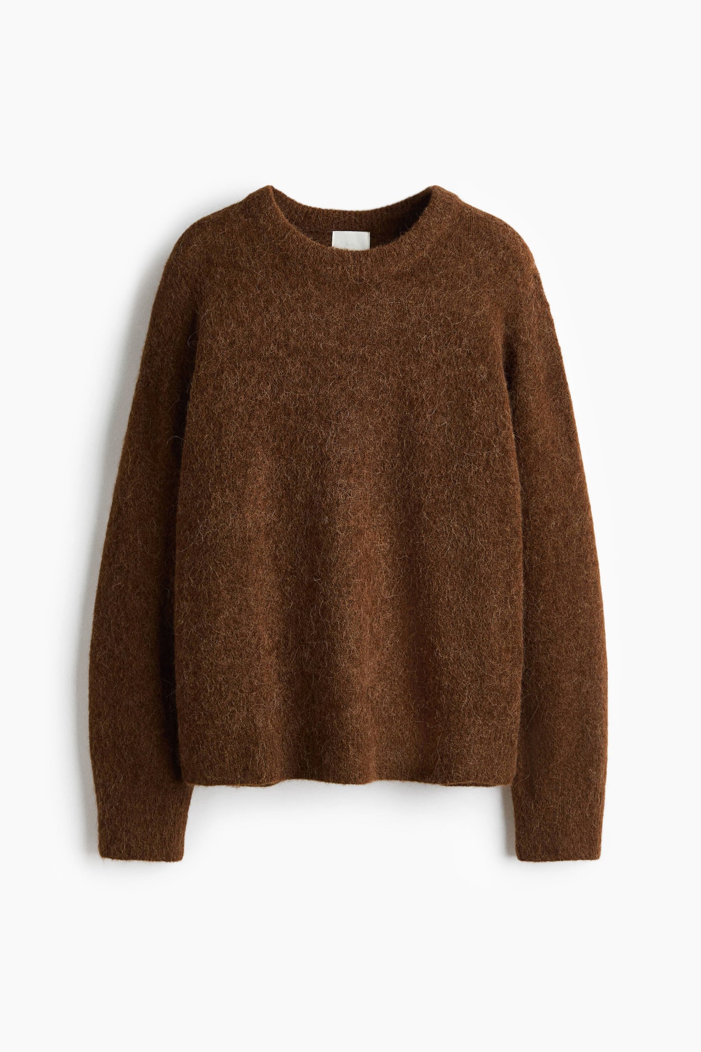 Oversized alpaca-blend jumper