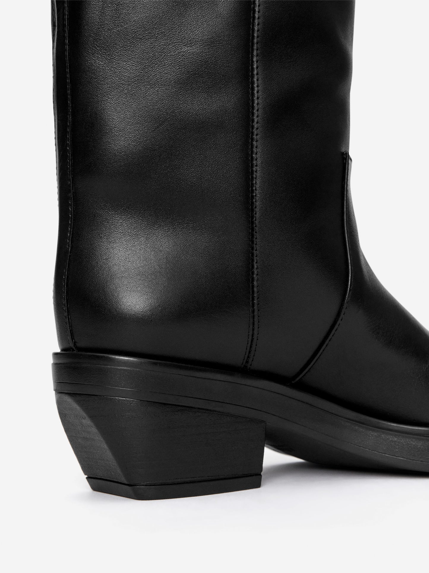 Over-The-Knee Leather Boots