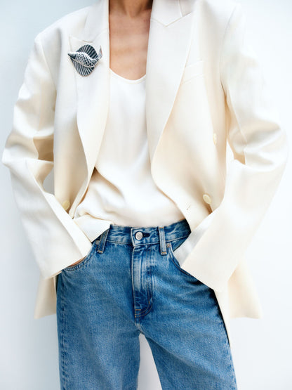 Double-Breasted Blazer