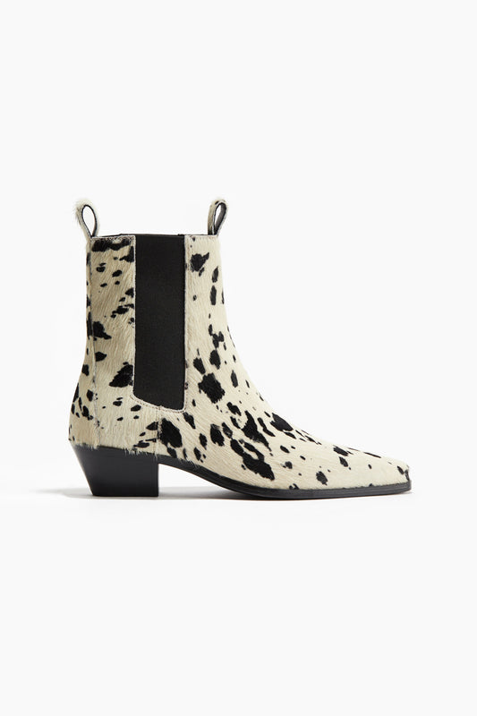 Leather boots