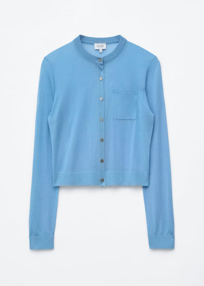 Silk-Blend Cardigan