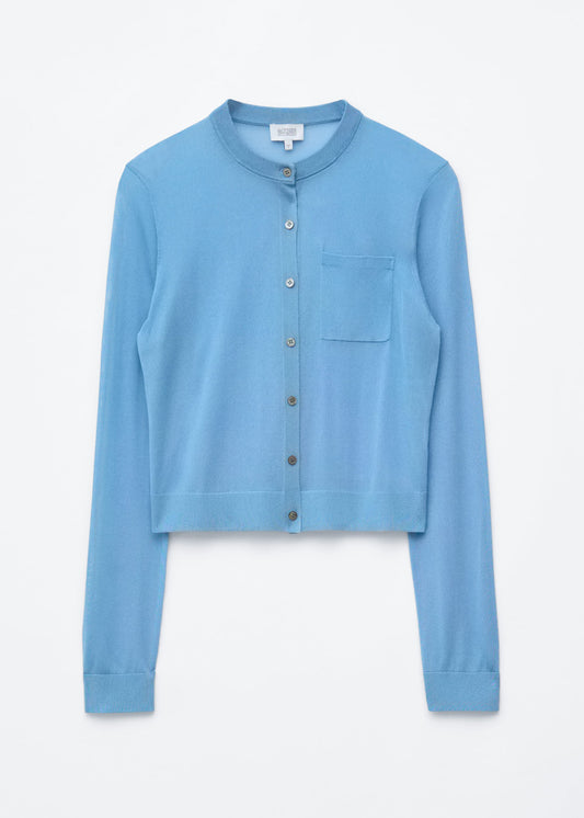 Silk-Blend Cardigan