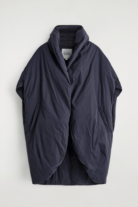 Oversized Sculpted Down Puffer Jacket