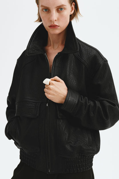 Leather jacket