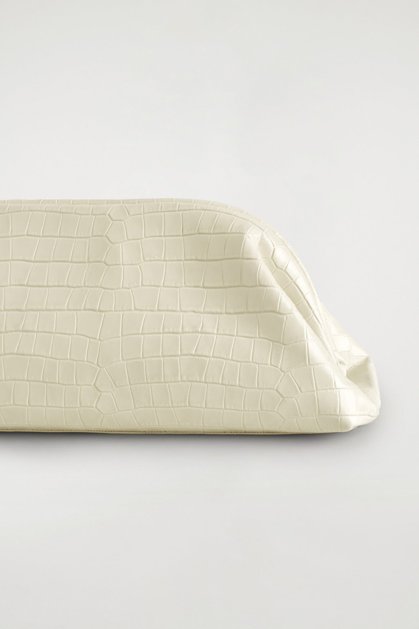 Ingot Leather Clutch Bag