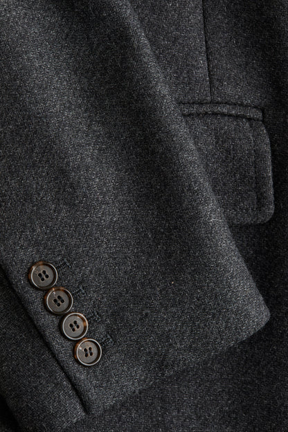 Wool-blend coat