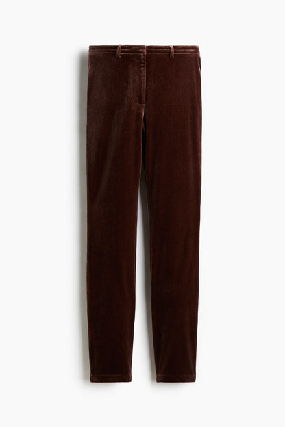 Velvet trousers