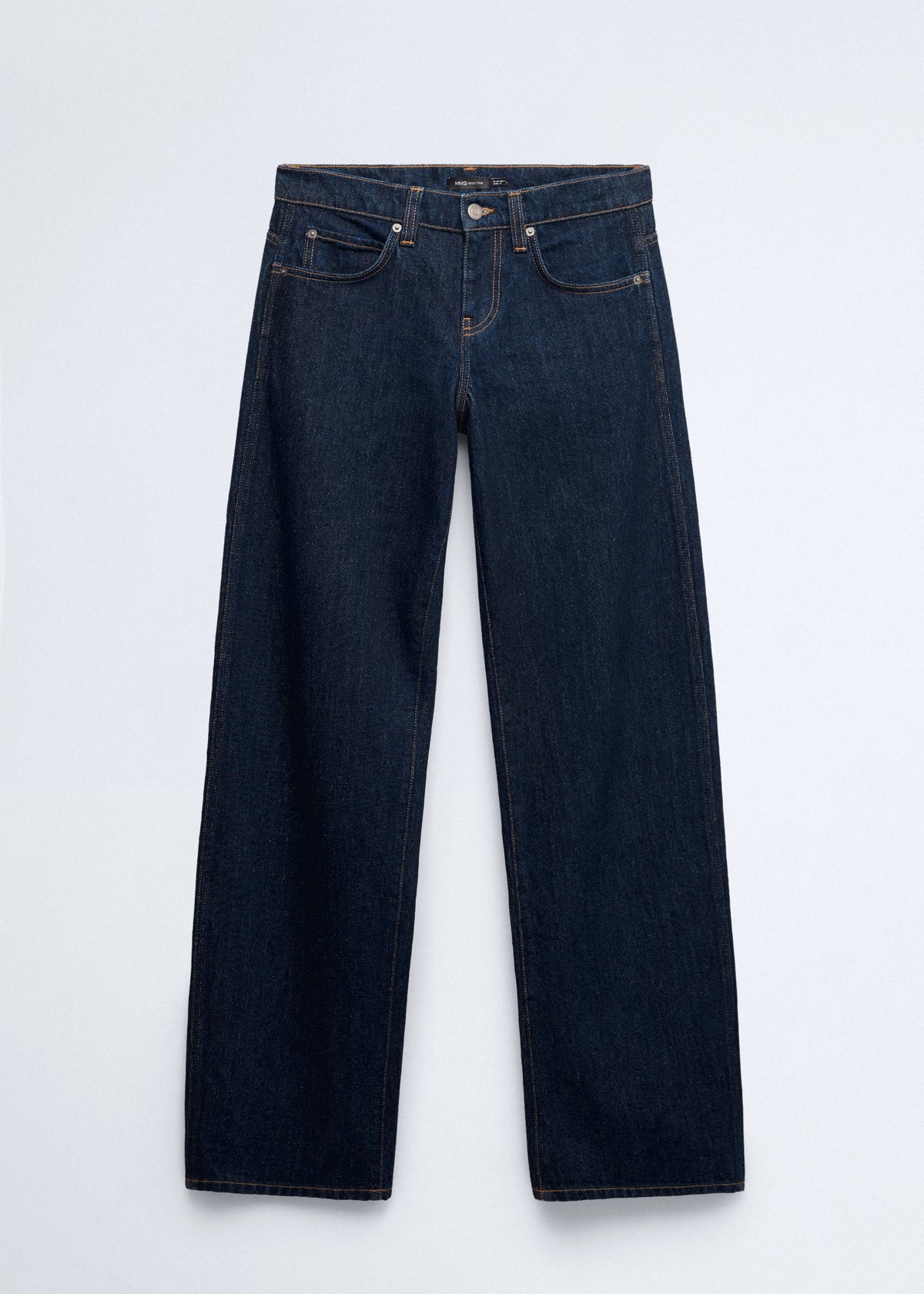 Low-rise balloon jeans