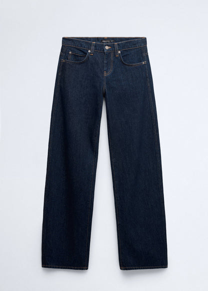 Low-rise balloon jeans