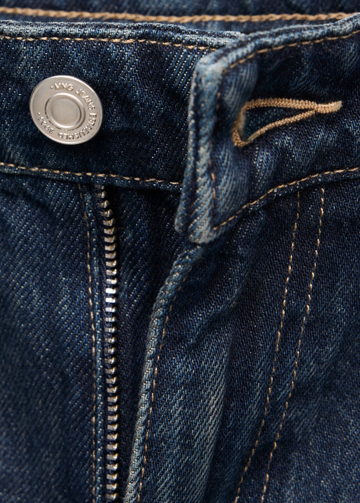 Mid-rise balloon jeans