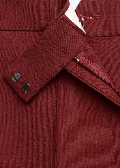 Wool suit trousers