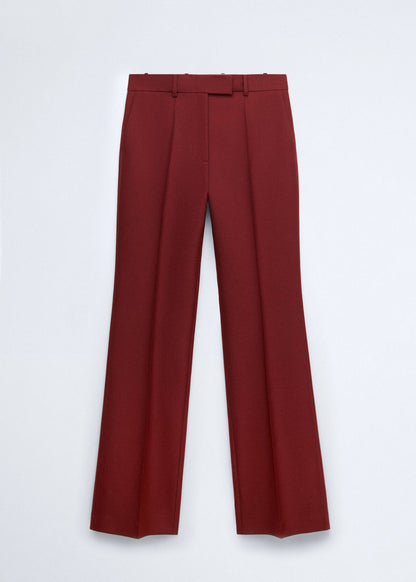 Wool suit trousers