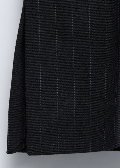 Pinstripe suit trousers
