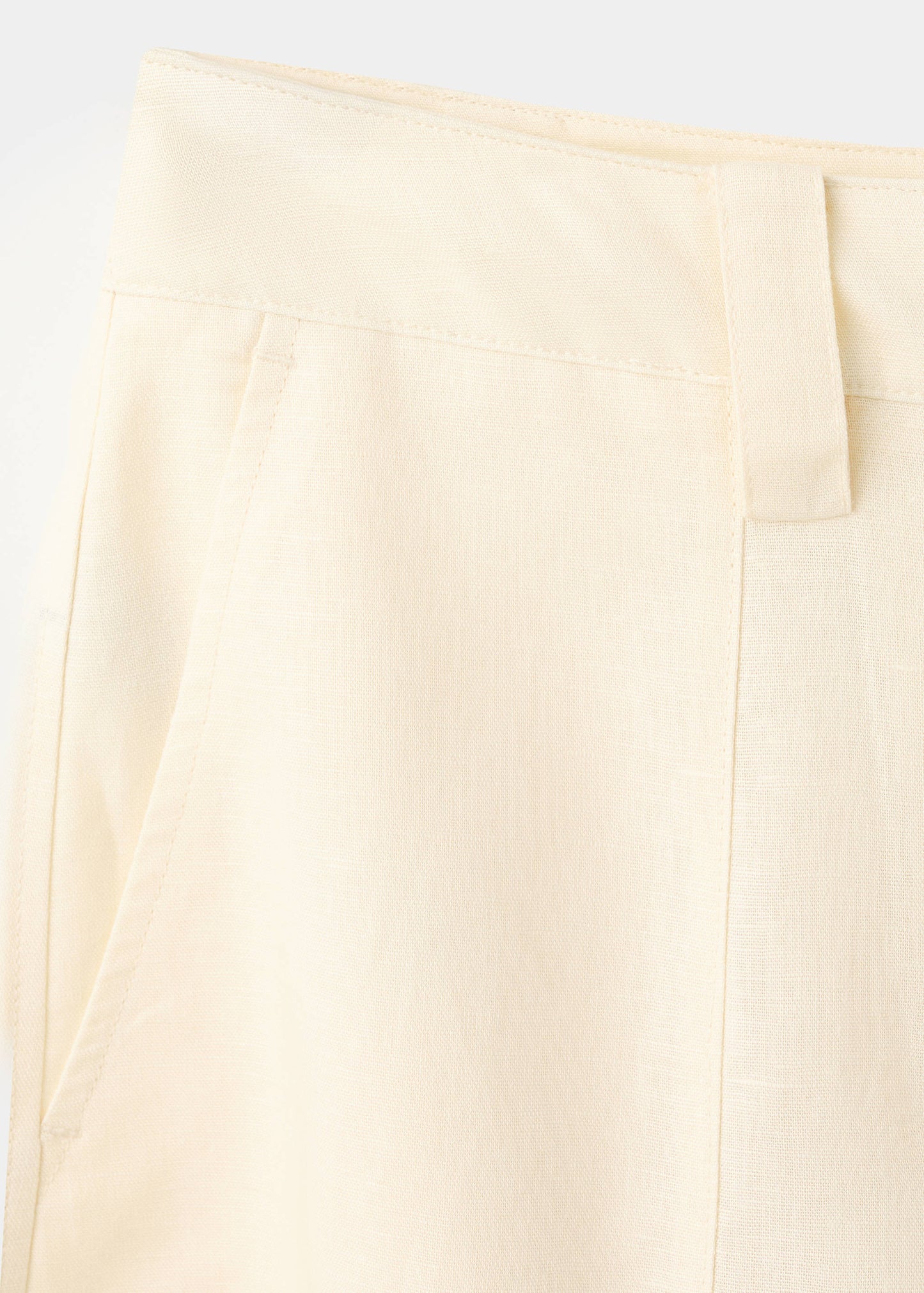 Linen balloon trousers