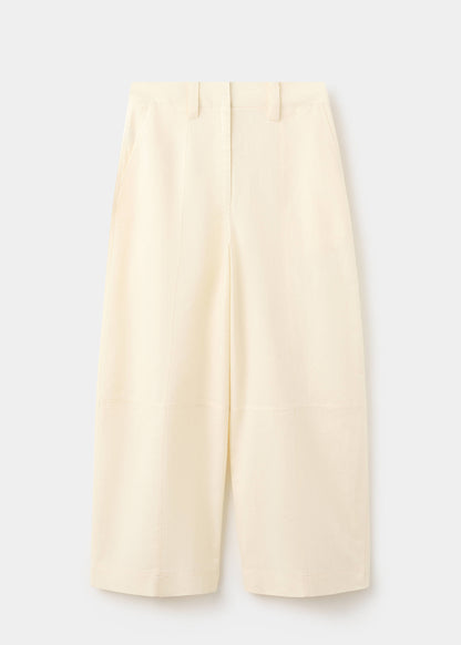 Linen balloon trousers