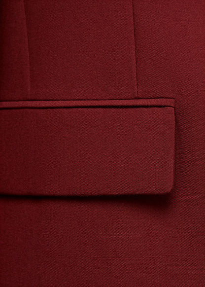 Wool suit blazer