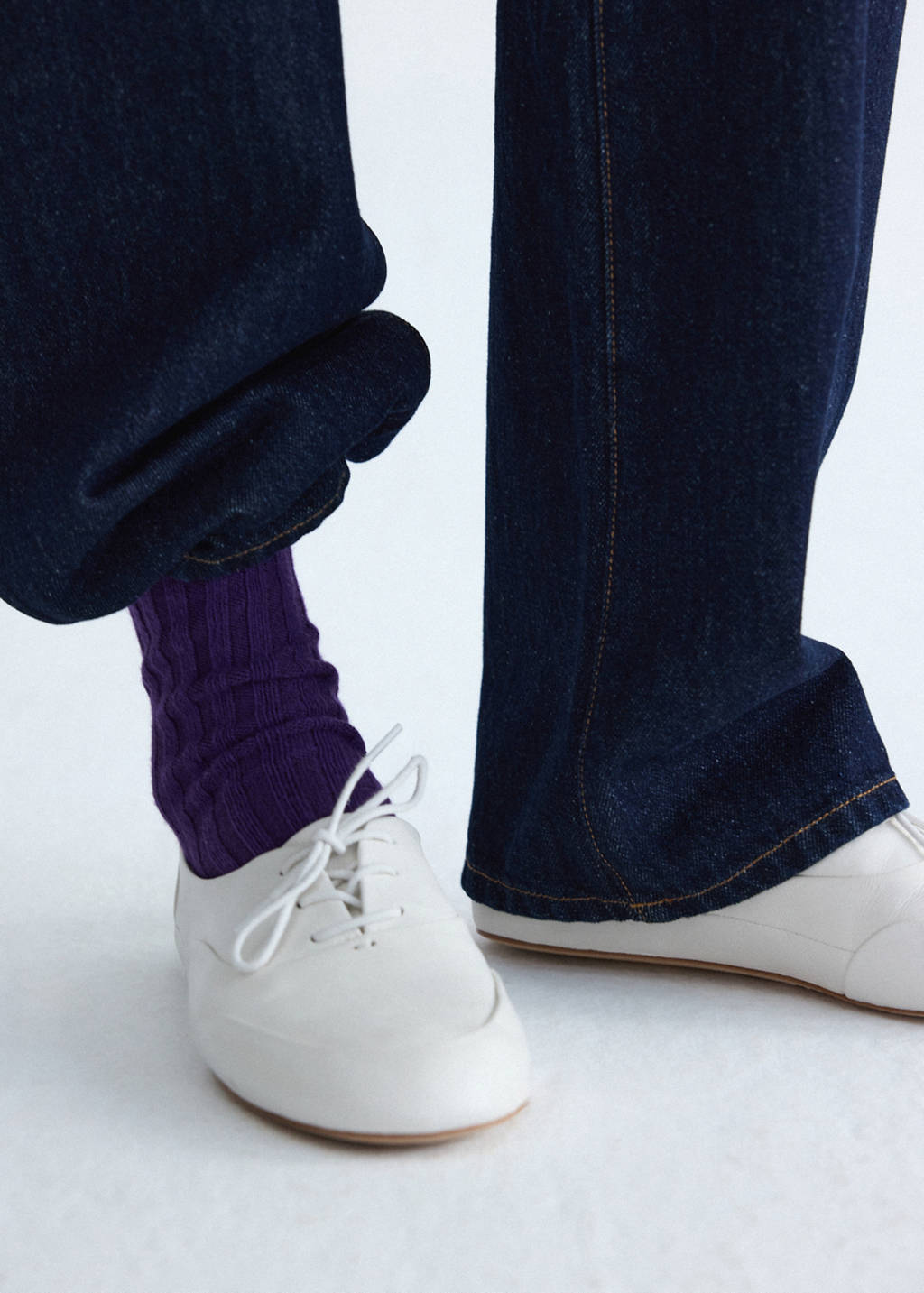Wool-blend socks