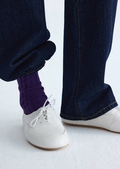 Wool-blend socks