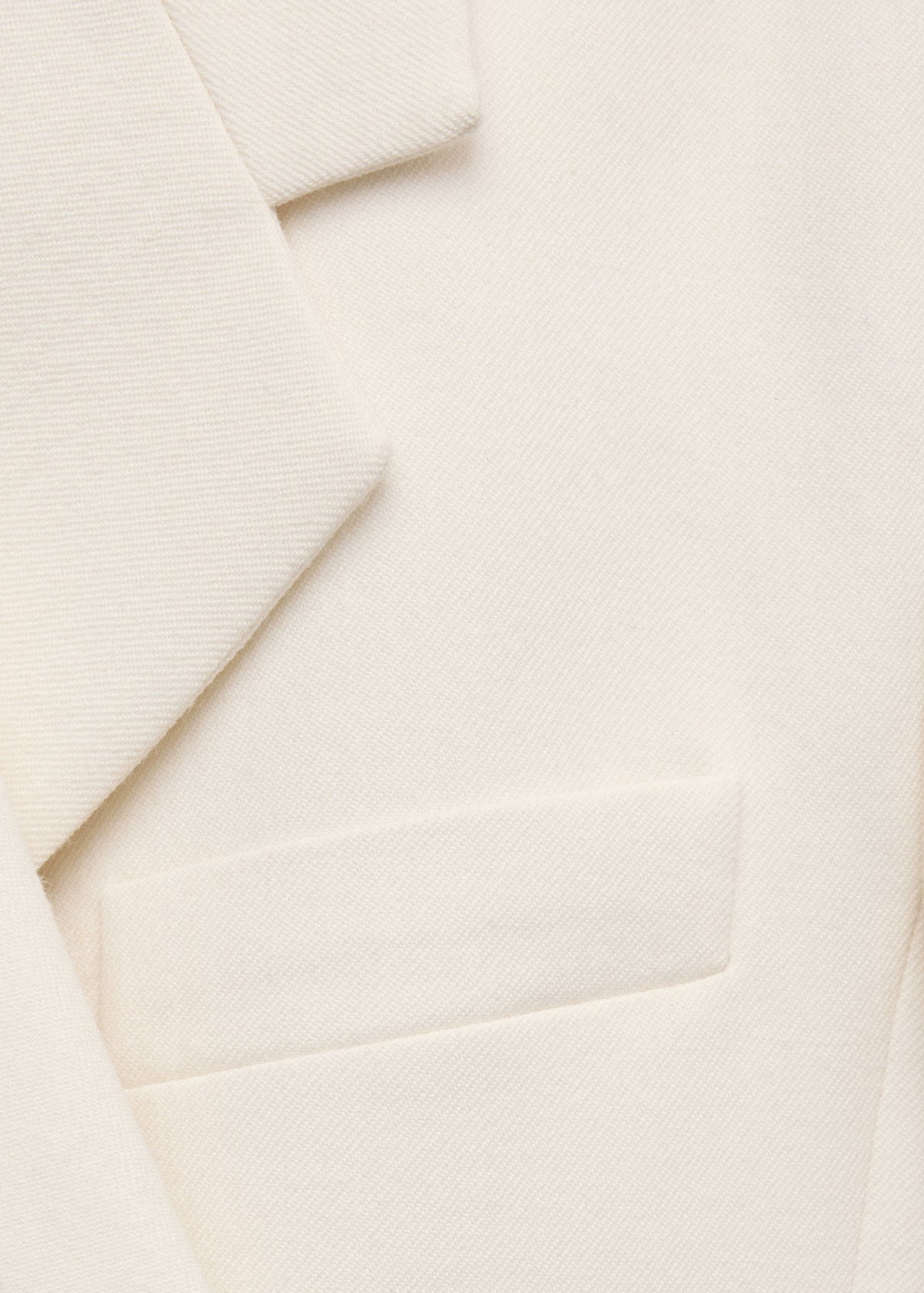 Double-breasted wool blazer