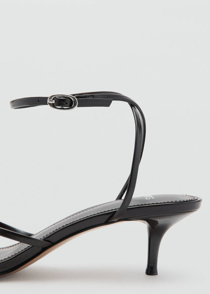 Strappy heeled sandals