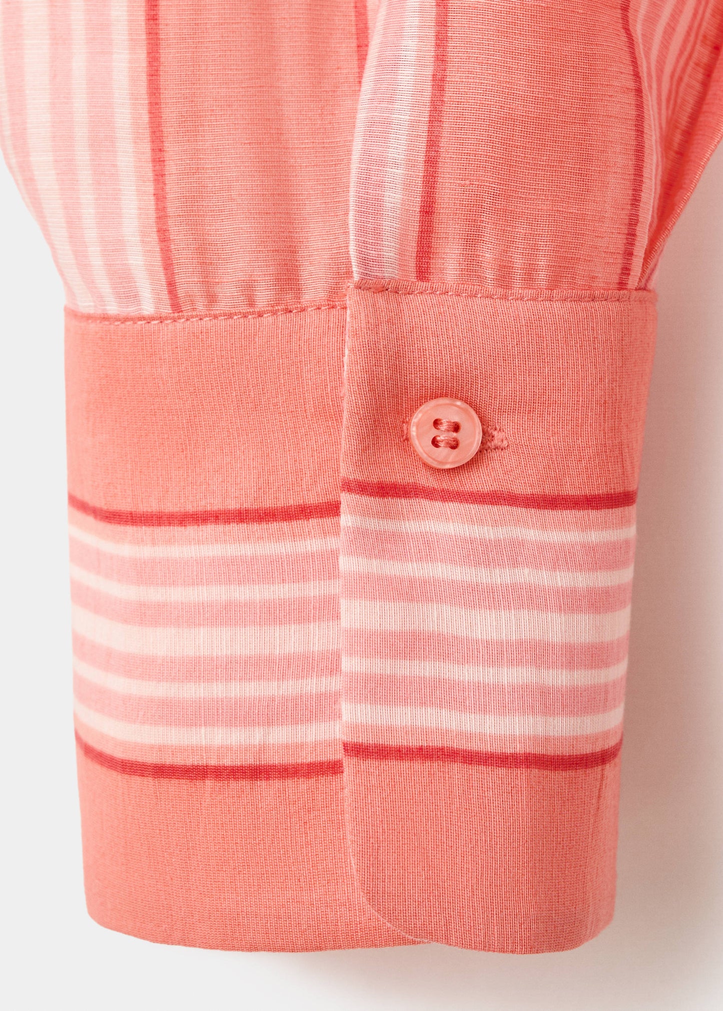 Linen lyocell blend stripe shirt